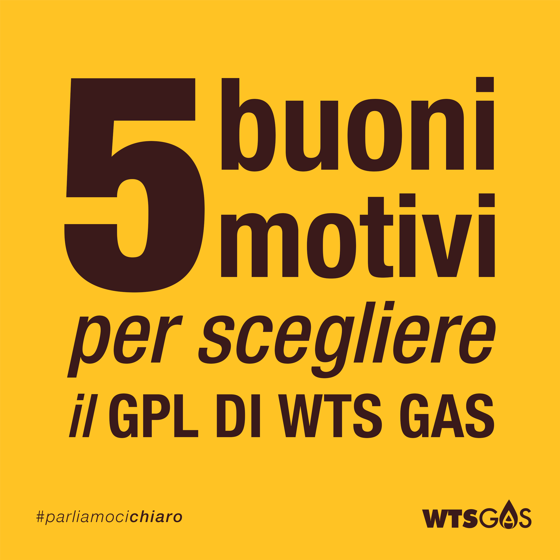 5 Buoni Motivi per scegliere il GPL di WTS Gas