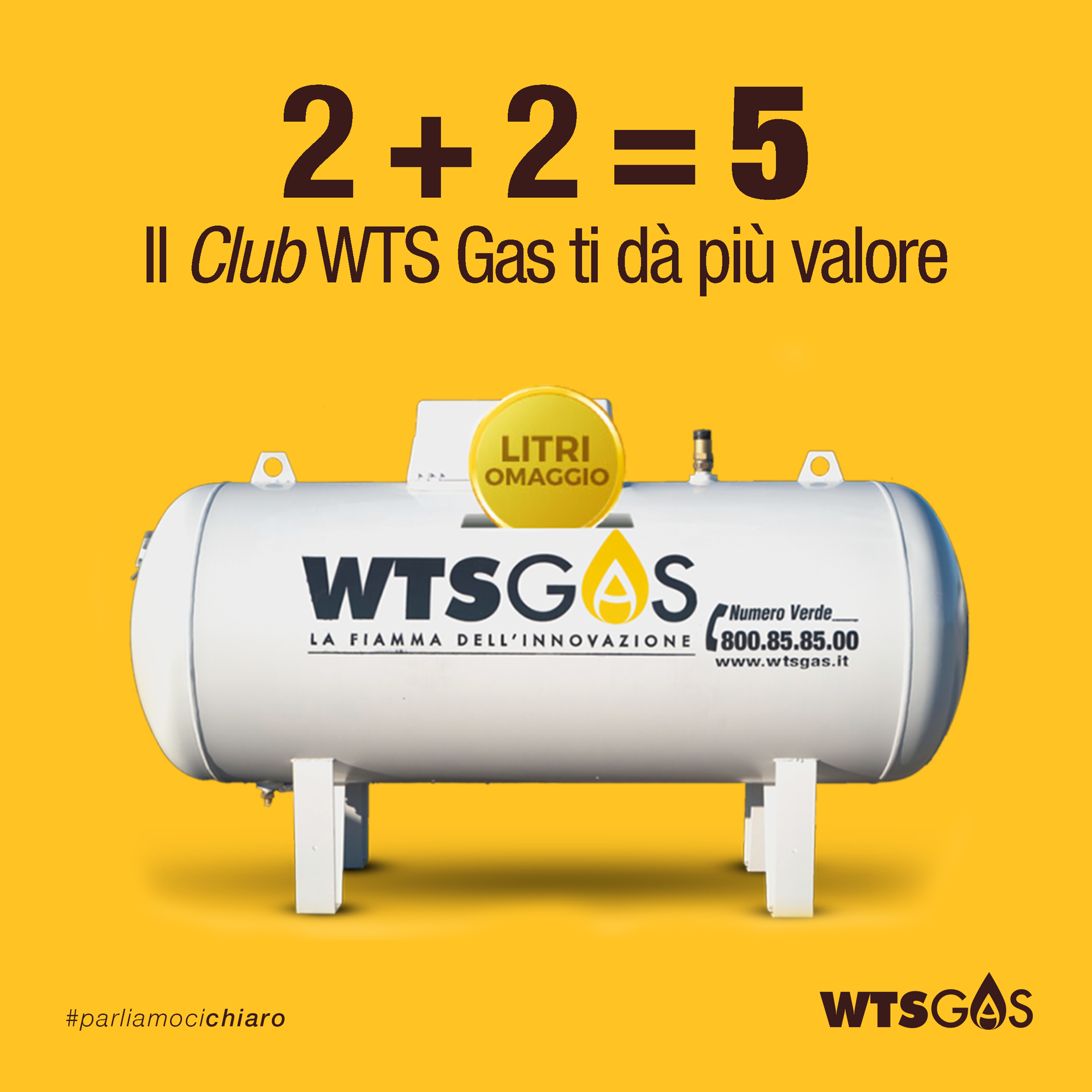 GPL più conveniente, con il Club WTS Gas